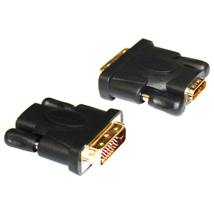 CLEARLINKS CL-HDMI/DVI-FM Premium Gold Female HDMI to Male DVI (24+1) Adapter