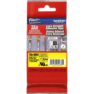 Brother P-Touch TZe Extra Strength Adhesive Tape