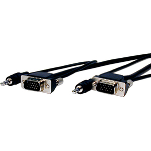 Comprehensive Pro AV/IT Series Micro VGA HD15 plug to plug w/audio cable 3ft
