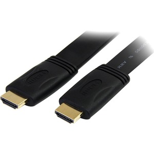 StarTech.com 25 ft Flat High Speed HDMI Cable with Ethernet