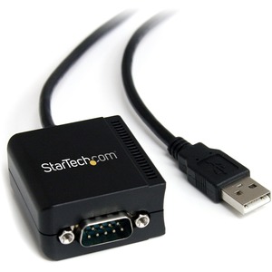 StarTech.com 1 Port FTDI USB to Serial RS232 Adapter Cable with COM Retention