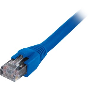 Comprehensive CAT6A Shielded Patch Cable Blue 75ft.