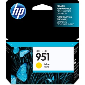Original HP 951 Yellow Ink Cartridge | Works with HP OfficeJet 8600, HP OfficeJet Pro 251dw, 276dw, 8100, 8610, 8620, 8630 Series | Eligible for Instant Ink | CN052AN
