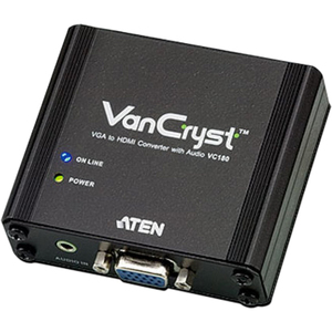 ATEN VC180 VGA to HDMI Converter with Audio-TAA Compliant