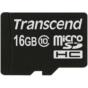 Transcend 16 GB Class 10 microSDHC