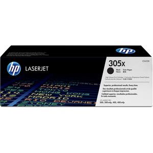 HP 305X Black High-yield Toner Cartridge | Works with HP LaserJet Pro 300 M351, HP LaserJet Pro 300 MFP M375, HP LaserJet Pro 400 M451, HP LaserJet Pro 400 MFP M475 Series | CE410X