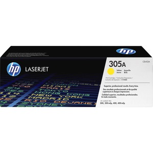 HP 305A Yellow Toner Cartridge | Works with HP LaserJet Pro 300 M351, HP LaserJet Pro 300 MFP M375, HP LaserJet Pro 400 M451, HP LaserJet Pro 400 MFP M475 Series | CE412A
