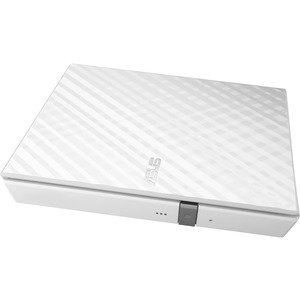 ASUS LITE Portable USB 2.0 Slim 8X DVD/ Burner +/- Rewriter External Drive, Compatible with both Mac & Windows, White (SDRW-08D2S-U/W/G/ACI/AS)