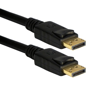 QVS 10ft DisplayPort Digital A/V Cable with Latches