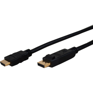Comprehensive Standard Series DisplayPort to HDMI High Speed Cable 6ft