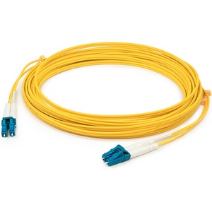 AddOn 3m LC (Male) to LC (Male) Yellow OS2 Duplex Fiber OFNR (Riser-Rated) Patch Cable