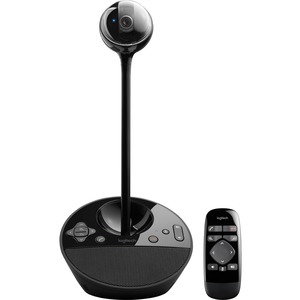 Logitech Conference Video Conference Webcam, HD 1080p Camera with Built-In Speakerphone