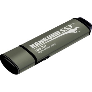Kanguru SS3 USB3.0 Flash Drive with Physical Write Protect Switch, 32G