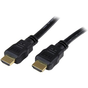 StarTech.com 16.4ft/5m HDMI Cable, 4K High Speed HDMI Cable with Ethernet, Ultra HD 4K 30Hz Video/HDMI 1.4 Cable, HDMI Monitor Cord, Black