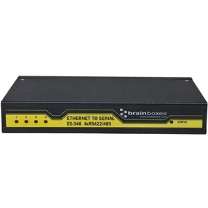Brainboxes 4 Port RS422/485 Ethernet to Serial Adapter