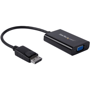 DisplayPort 1.2 Male to DVI, HDMI, VGA Female Black Adapter Which Comes with Audio For Resolution Up to 1920x1200 (WUXGA)