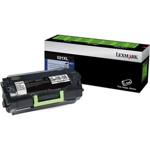 Lexmark 521XL Extra High Yield Return Program Toner Cartridge for Label Applications, 45000 Yield (52D1X0L)