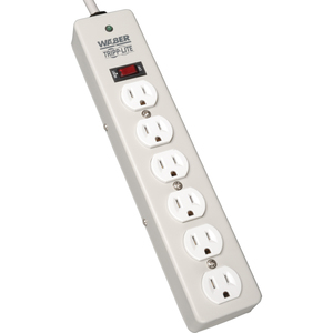 Tripp Lite by Eaton Industrial Surge Protector, 6-Outlet, 6 ft. (1.8 m) Cord, 1050 Joules