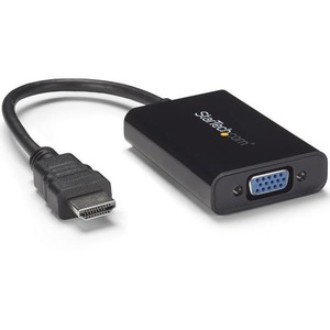 StarTech.com HDMI to VGA Video Adapter Converter with Audio for Desktop PC / Laptop / Ultrabook