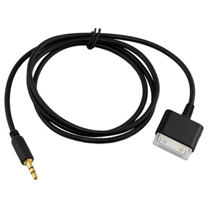 4XEM 30-Pin to 3.5mm Stereo Mini Jack Cable for iPhone/iPod/iPad