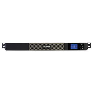 Eaton 5P UPS 850VA 600W 230V Line-Interactive UPS, C14 Input, 4 C13 Outlets, True Sine Wave, Cybersecure Network Card Option, 1U