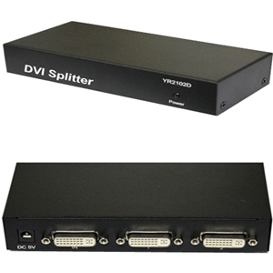 4XEM 2-Port DVI Video Splitter 2560X1600