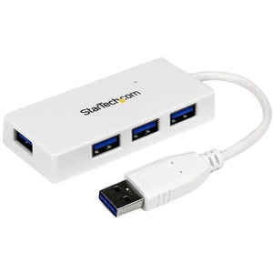 StarTech.com Portable 4 Port SuperSpeed Mini USB 3.0 Hub