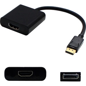 DisplayPort 1.2 Male to HDMI 1.3 Female Black Adapter Which Requires DP++ For Resolution Up to 2560x1600 (WQXGA)