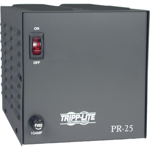Tripp Lite by Eaton TAA-Compliant 25-Amp DC Power Supply 13.8VDC Precision Regulated AC-to-DC Conversion