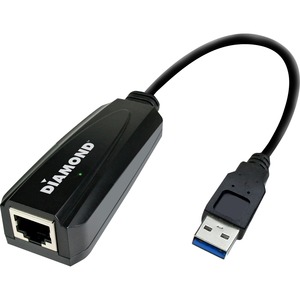 Diamond UE3000, USB to RJ45, USB 3.0 to 10/100/1000 Gigabit Ethernet LAN Network Adapter for Windows 10, 8.1, 8, 7, Mac OS, Linux OS and Chrome OS