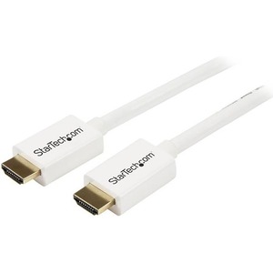 StarTech.com 2m (6 ft) White CL3 In-wall High Speed HDMI Cable