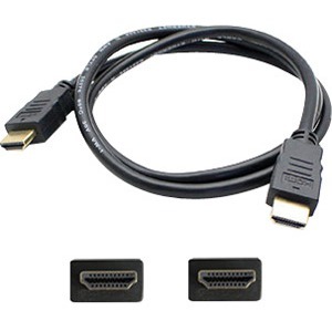 ADDON 5PK 6.0FT HDMI 1.4 M/M BLACK CABLE