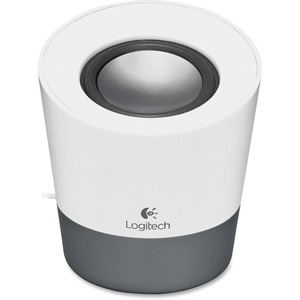 Logitech Multimedia Speaker Z50 for Smartphone, Tablet and Laptop ? Grey, 4.2" x 3.9" x 3.9"