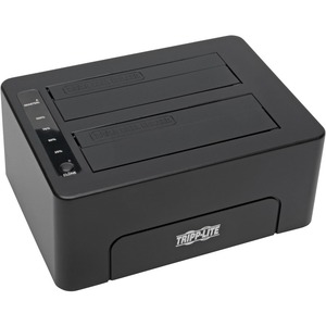 Tripp Lite USB 3.0 SuperSpeed to Dual SATA External Hard Drive Docking Station w/ Cloning 2.5in and 3.5in HDD