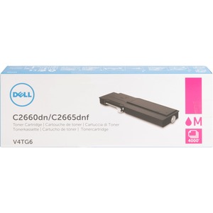 Dell V4TG6 Toner Cartridge C2660dn/C2665dnf Color Laser Printer,Magenta