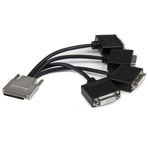 StarTech.com VHDCI to Quad DVI Splitter Breakout Cable