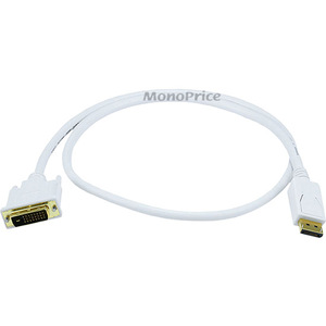 Monoprice 3ft 28AWG DisplayPort to DVI Cable