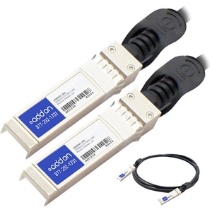 AddOn HP JD096C Compatible TAA Compliant 10GBase-CU SFP+ to SFP+ Direct Attach Cable (Passive Twinax, 1m)