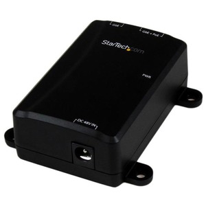 StarTech.com 1 Port Gigabit PoE Power over Ethernet Injector 48V / 30W