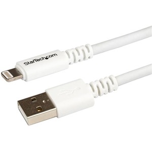 StarTech.com 3m (10ft) Long White Apple?&reg; 8-pin Lightning Connector to USB Cable for iPhone / iPod / iPad