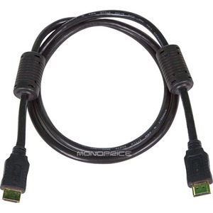 Monoprice 4ft 28AWG High Speed HDMI Cable with Ferrite Cores