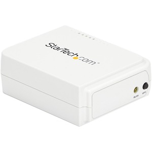 StarTech.com 1 Port USB Wireless N Network Print Server with 10/100 Mbps Ethernet Port