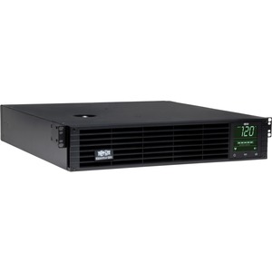 Tripp Lite by Eaton TAA-Compliant SmartPro 120V 3kVA 2.25kW Line-Interactive Sine Wave UPS, 2U Rack/Tower, Extended Run, Pre-Installed WEBCARDLX Network Interface, LCD, USB, DB9 Serial Battery Backup