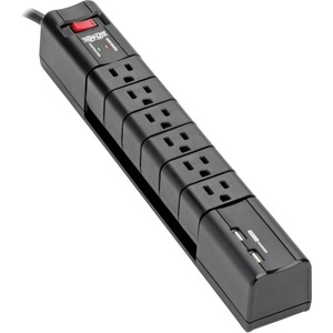 Tripp Lite Surge 6 Outlet 3.4A USB Charger