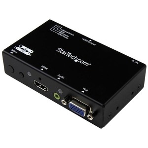 StarTech.com 2x1 HDMI + VGA to HDMI Converter Switch w/ Automatic and Priority Switching &acirc;&euro;" 1080p