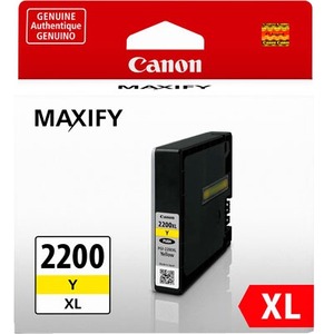 Canon PGI-2200XL Yellow Ink-Tank Compatible to IB4120, MB5420, MB5120, IB4020, MB5020, MB5320