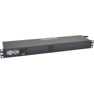 Tripp Lite by Eaton PDU 1.5kW Single-Phase Local Metered PDU 100-127V Outlets (13 5-15R) 5-15P 100-127V Input 15 ft. (4.57 m) Cord 1U Rack-Mount
