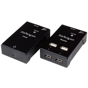StarTech.com 4 Port USB 2.0-Over-Cat5-or-Cat6 Extender