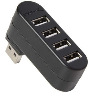 Sabrent Mini 4-Port USB 2.0 Rotating Hub