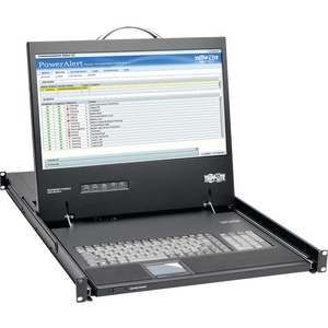 Tripp Lite by Eaton 1U Rack-Mount Console with 19" LCD, DVI or VGA